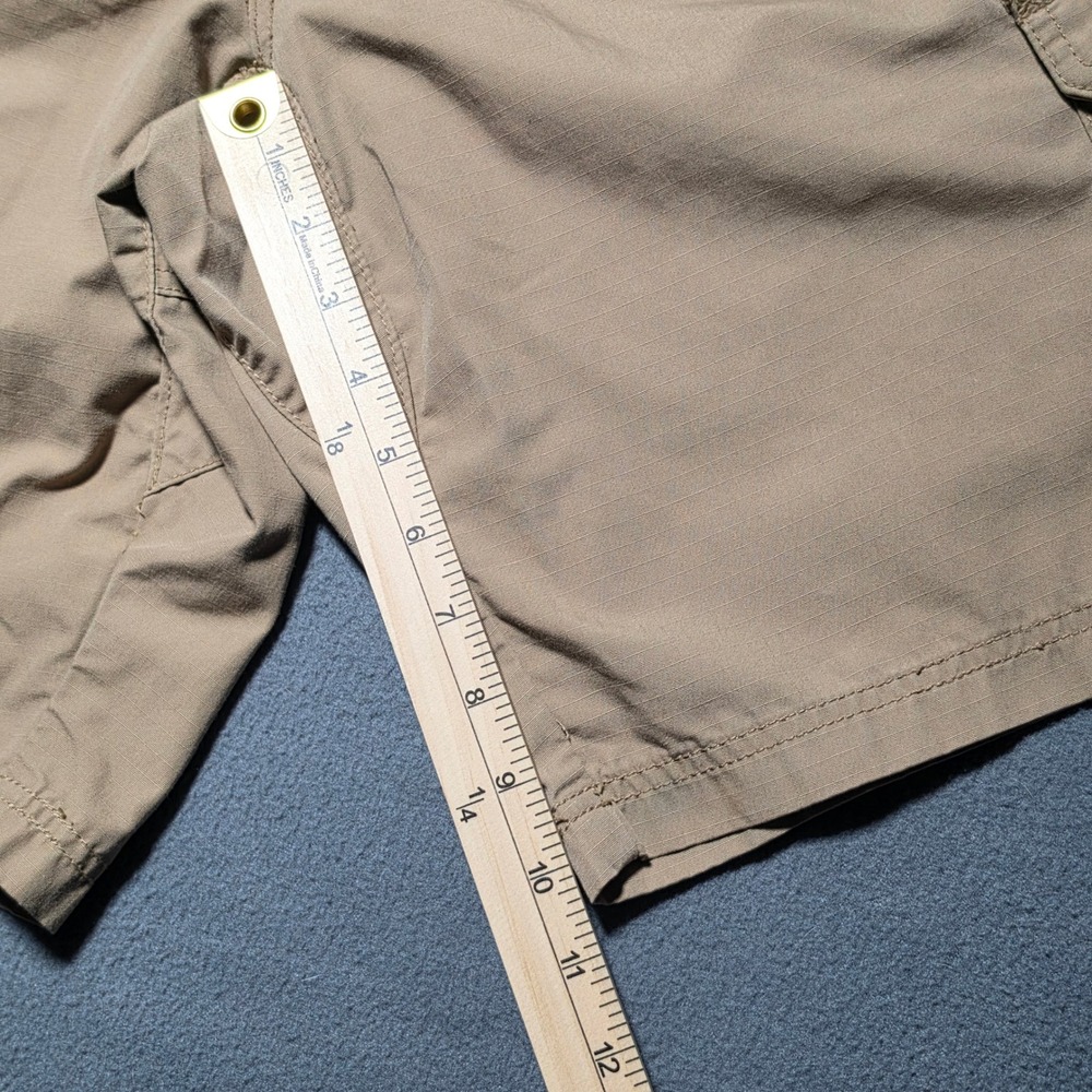 5.11 Tactical Series Mens Khaki Ripstop Cargo Shorts Size 36 Tan Hiking Work 511 - Picture 4 of 13